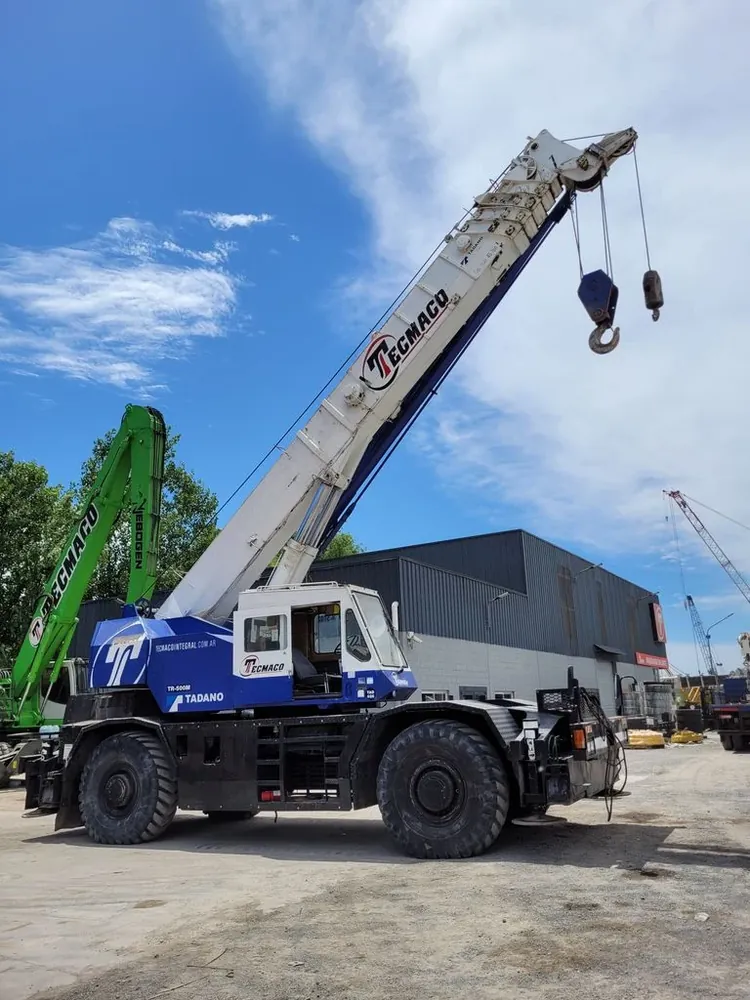 Grúa RT TADANO TR 500 M1 50 toneladas usada Argentina